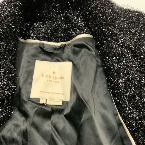 Kate Spade Tinsel Tweed Jacket, Size 4 - Picture 10 of 15